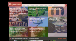 Desktop Screenshot of mopars.com