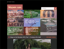 Tablet Screenshot of mopars.com